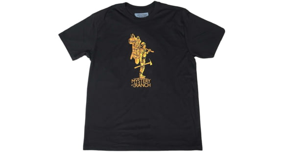 Mystery Ranch Pack Light T-Shirt, Black, Extra Large, 112886-001-50