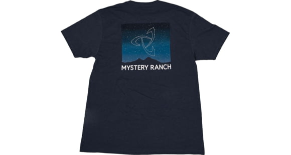 Mystery Ranch Stargazer Short Sleeve T-Shirt - Men's, Navy Heather, Medium, 112591-437-30