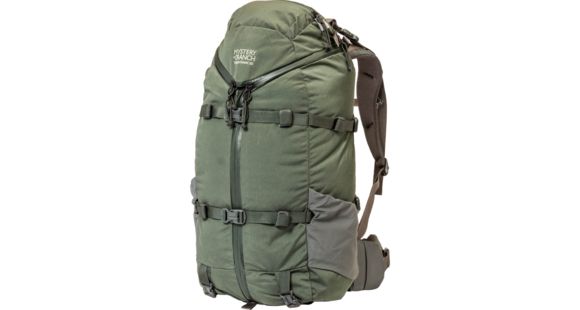 Open Box, Dealer Demo, Mystery Ranch Terraframe 3-Zip 50 Backpack, Deep Earth, Extra Large, 01-10-102991