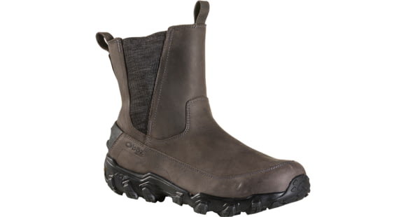 Oboz Big Sky II Mid Insulated B-DRY Shoes - Men's, 8 US, Medium, Iron, 82301-Iron-Medium-8