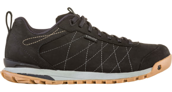 Oboz Bozeman Low Leather Casual Shoes - Women's, Black, 7 US, Medium, 74202-Black-Medium-7