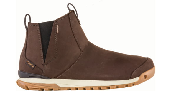 Oboz Bozeman Mid Leather Pull-On Casual Shoes - Women's, Bark, 6.5 US, Medium, 75302-Bark-Medium-6.5