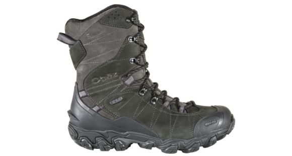 Oboz Bridger 10 Inch Insulated B-Dry - Men's, Carbon Black, Medium, 10.5, 82501-CB-M-10.5