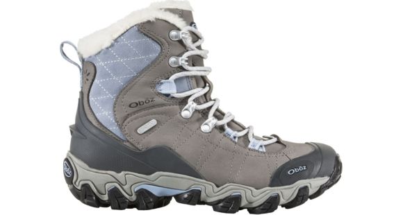 Oboz Bridger 7" Insulated BDry Hiking Boot - Women's-Gray-Medium-6.5, 82001-Walnut-10.5