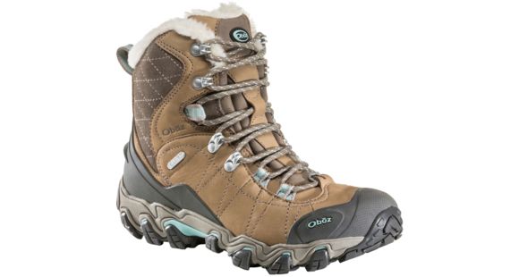 Oboz Bridger 7" Insulated BDry Hiking Boot - Women's-Tan-Medium-9, 82702-Winterberry Red-7
