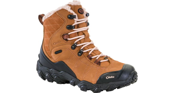 Oboz Bridger 7in Insulated B-DRY Winter Boots - Women's, Medium, Cashew, 10.5 US, 82202-915-10.5-Medium