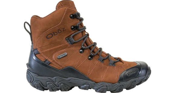 Oboz Bridger 8in Insulated Waterproof Boots - Men's, Grizzly, 10.5, Wide, 82001-916-10.5-Wide