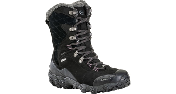 Oboz Bridger 9in Insulated B-DRY Winter Boots - Women's, Medium, Black Sea, 12 US, 82802-189-12-Medium