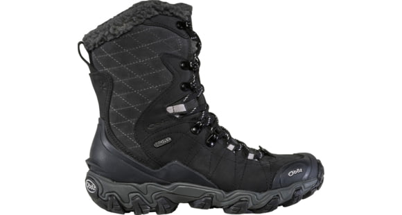 Oboz Bridger 9in Insulated B-DRY Winter Shoes - Women's, Black, 6, Medium, 82802-Black-Medium-6
