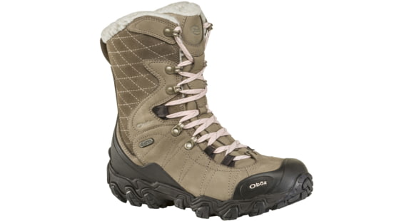 Oboz Bridger 9in Insulated B-DRY Winter Shoes - Women's, Brindle, 7, Medium, 82802-Brindle-Medium-7