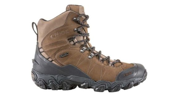 Oboz Bridger 8 in Insulated Waterproof - Mens, Wide, Walnut, 12, 82001-Walnut-Wide-12