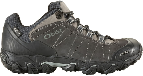 Oboz Bridger Low B-DRY Hiking Shoes - Men's, Medium, Dark Shadow, 15, 22701-101-15-Medium