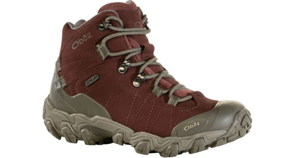 Oboz Bridger Mid B-Dry Hiking Boots - Women's, Port, 6.5, 22102-Port-M-6.5