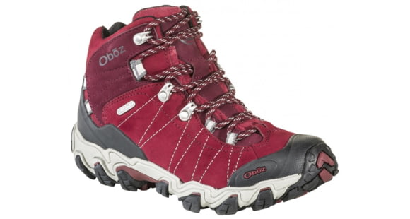 Oboz Bridger Mid B-Dry Hiking Boots - Women's, Wide, Rio Red, 12, 22102-600-12-Wide