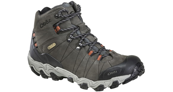 USED, Oboz Bridger Mid B-DRY Hiking Shoes - Men's, 13 US, Medium, Raven, 22101-Raven-Medium-13