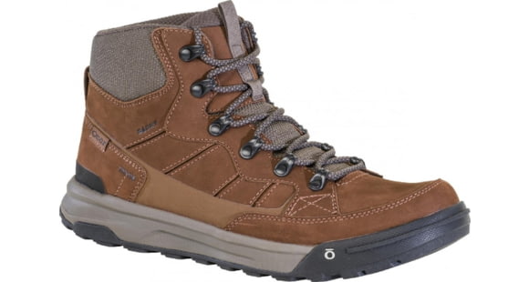 Oboz Burke Mid Leather B-Dry Boots - Men's, Grizzly, 14, 79401-916-14