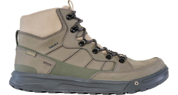 Oboz Burke Mid Leather B-Dry Boots - Men's, Olive Branch, 10, 79401-586-10