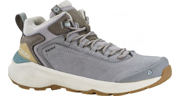 Oboz Cottonwood Mid B-DRY Hiking Shoes - Women's, Drizzle, 6, 78302-155-6