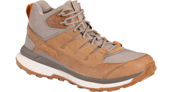 Oboz Hyalite Mid B-DRY Hiking Shoes - Men's, Medium, Saddle, 14 US, 78801-158-14-Medium