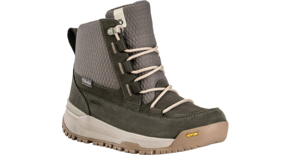 Oboz Jourdain Mid Insulated B-DRY Winter Boots - Women's, Medium, Olive Branch, 10 US, 86502-586-10-Medium