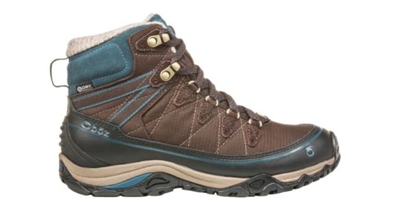 Oboz Juniper 6 Inch Insulated B-Dry - Women's, Cocoa/ Deep Dive, Medium, 6, 80702-CocoaDeepDive -Medium-6