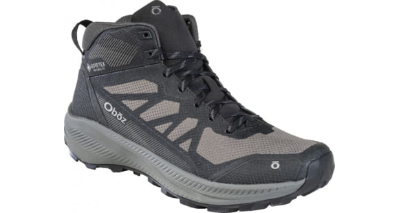 Oboz Katabatic LT Mid GTX Hiking Shoes - Men's, Wide, Black Sea, 11, 46101-189-11-Wide