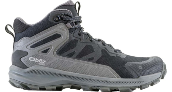 Oboz Katabatic Mid B-Dry Hiking Shoes - Men's, Charcoal, 9, 46001, Charcoal - 9