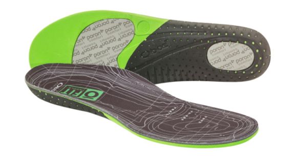 Oboz O Fit Insole Plus Medium Arch, Green, Large, 100001-Green-Medium-L