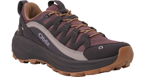Oboz Crosscut Low Hiking Shoes - Women's, 10.5 US, Medium, Berry, 030386OB-10377-10.5-Medium