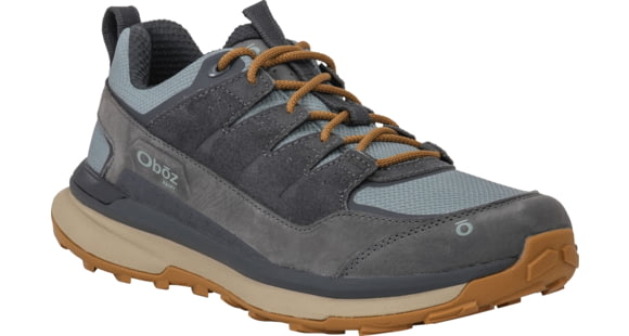 Oboz Hyalite Low B-DRY Hiking Shoes - Men's, 8 US, Medium, Shadow, 78701-10359-8-Medium