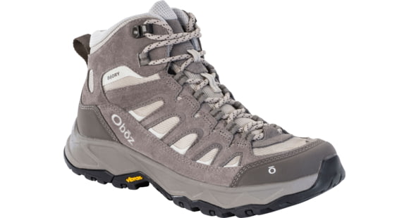 Oboz Sawtooth Ascent Mid B-DRY Hiking Shoes - Women's, Rockfall, 8, 77802-10181-8