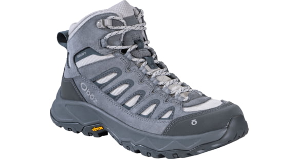 Oboz Sawtooth Ascent Mid B-DRY Hiking Shoes - Women's, Gray Owl, 10.5, 77802-10830-10.5