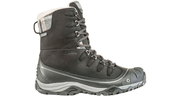 Oboz Sapphire 8in Insulated B-DRY Winter Shoes - Women's, Black, 7, Medium, 81802-Black-Medium-7