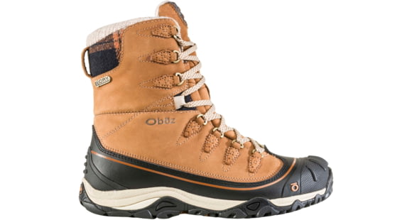 Oboz Sapphire 8in Insulated B-DRY Winter Shoes - Women's, Tan, 6, Medium, 81802-Tan-Medium-6