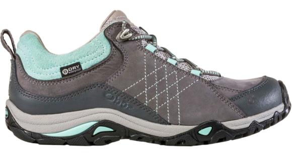 Sapphire Low B-DRY Hiking Shoes - Women's, Medium, Charcoal / Beach Glass, 11, 71602-Charcoal / Beach Glass-Medium-11
