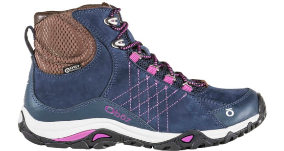 Oboz Sapphire Mid B-DRY Hiking Shoes - Women's, Huckleberry, 10, Medium, 70602-Huckleberry-M-10