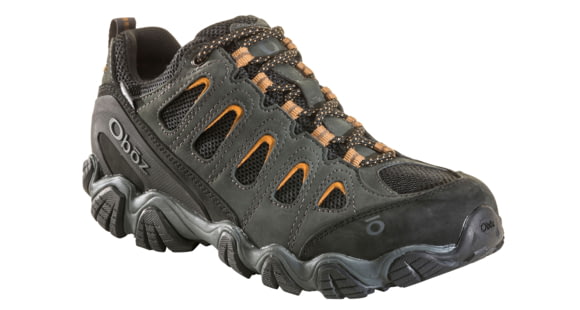 Oboz Sawtooth II Low B-DRY Hiking Shoes - Men's, Medium, Shadow / Burlap, 7.5 US, 23401-173-7.5-Medium