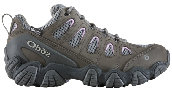 Oboz Sawtooth II Low B-DRY Hiking Shoes - Womens, Medium, Pastel Lilac, 9, 23402-PL-9-Medium