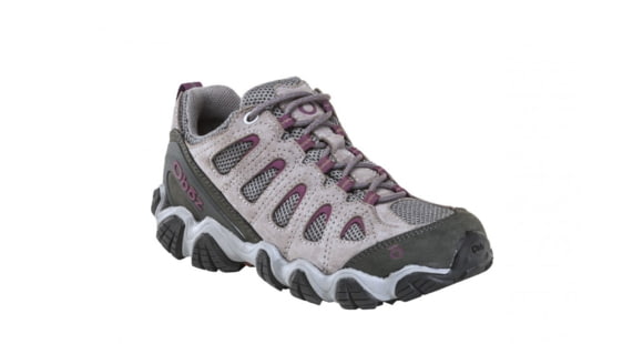 Oboz Sawtooth II Low B-DRY Hiking Shoes - Women's, Pewter/Violet, 9.5, 23402-1028-9.5
