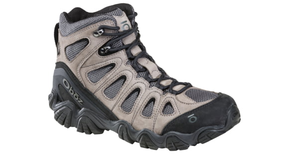 Oboz Sawtooth II Mid Hiking Shoes - Men's, Medium, Ash, 15 US, 23801-1113-15-Medium