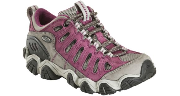Oboz Sawtooth Low Hiking Shoe - Women's-Magenta-8