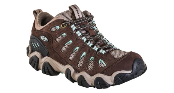 Oboz Sawtooth Low Hiking Shoe - Women's, Chestnut/Beach Glass, 8, 20602-CBG-8, 20602-Chestnut / Beach Glass-8
