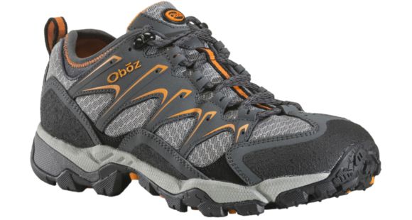Oboz Scapegoat Low Hiking Shoe - Men's-Charcoal-Medium-7