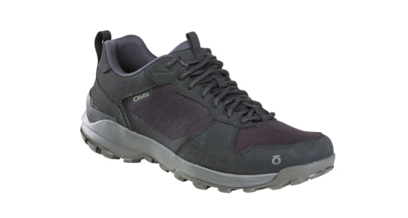 Oboz Sypes Low Hiking Shoes - Mens, Medium, Coal Gray, 10.5, 78101-Coal Gray-10.5-Medium