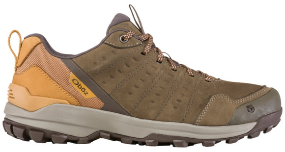 Oboz Sypes Low Leather B-DRY Hiking Shoes - Men's, Medium, Wood, 11, 76101-Wood-Medium-11