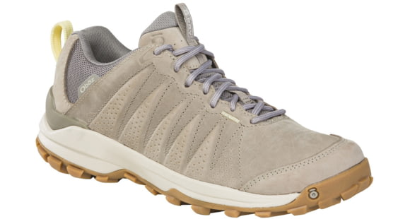 Oboz Sypes Low Leather B-DRY Hiking Shoes - Women's, Gravel, 9.5, Medium, 76102-Gravel-Medium-9.5