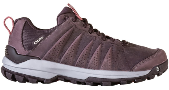 Oboz Sypes Low Leather B-DRY Hiking Shoes - Women's, Peppercorn, 6, Medium, 76102-Peppercorn-Medium-6