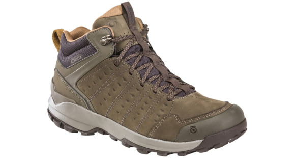 Oboz Sypes Mid Leather B-DRY Hiking Shoes - Men's, Cedar Brown, 10, Medium, 77101-CdBrwn-10-Medium
