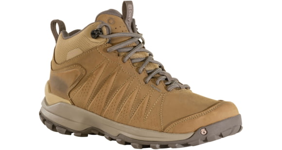 Oboz Sypes Mid Leather B-Dry Hiking Shoes - Women's, Acorn, 5.5, 77102-Acorn-M-5.5