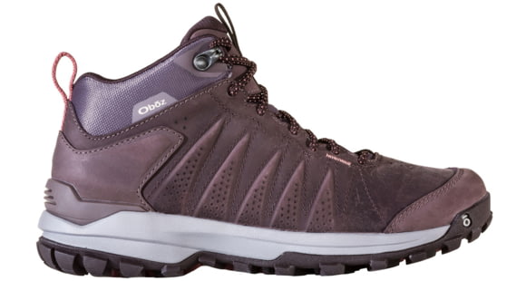 Oboz Sypes Mid Leather B-DRY Hiking Shoes - Women's, Peppercorn, 11, Medium, 77102-Peppercorn-Medium-11
